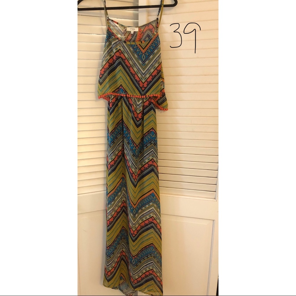 UMGEE open back maxi dress